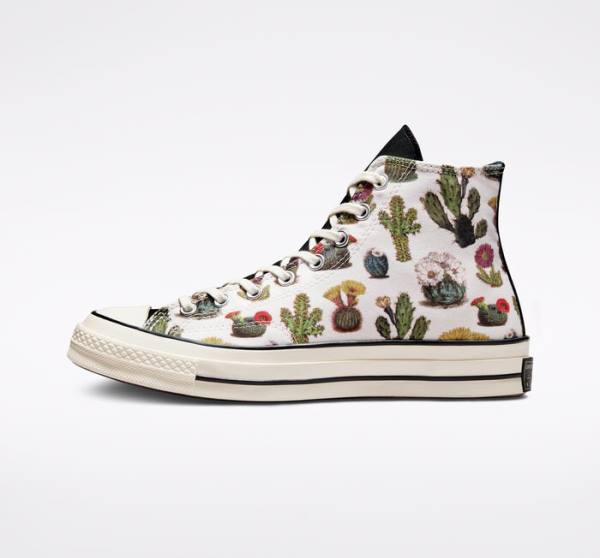 Tenisi Inalti Converse Chuck 70 Succulents Negrii | CV-123ASG