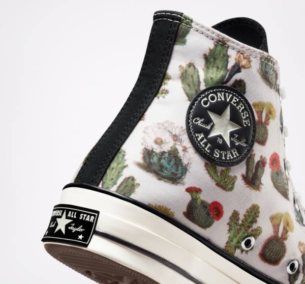 Tenisi Inalti Converse Chuck 70 Succulents Negrii | CV-123ASG