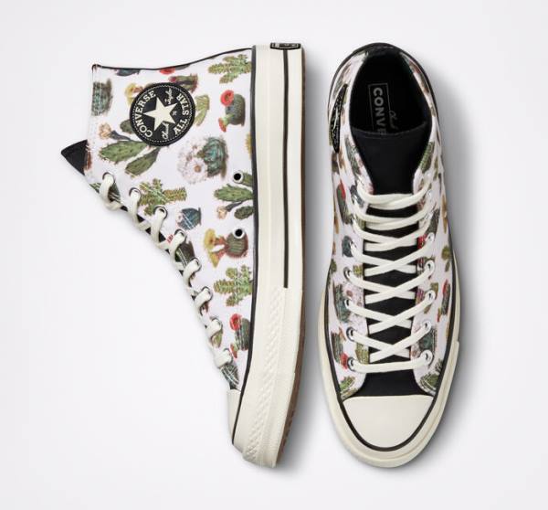 Tenisi Inalti Converse Chuck 70 Succulents Negrii | CV-123ASG