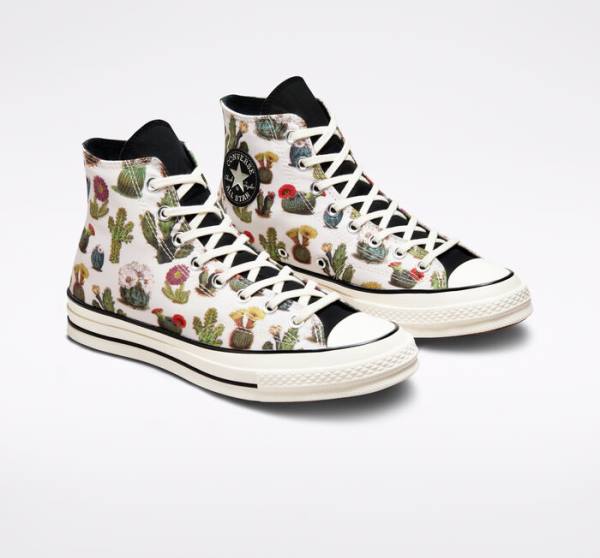 Tenisi Inalti Converse Chuck 70 Succulents Negrii | CV-123ASG