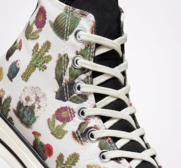 Tenisi Inalti Converse Chuck 70 Succulents Negrii | CV-123ASG