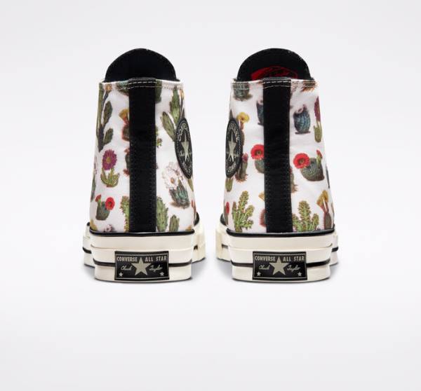 Tenisi Inalti Converse Chuck 70 Succulents Negrii | CV-576TLC