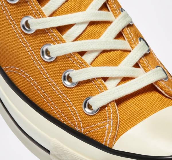 Tenisi Inalti Converse Chuck 70 Sunflower Yellow Negrii | CV-682WCO