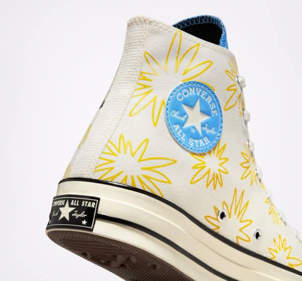 Tenisi Inalti Converse Chuck 70 Sunny Floral Albastri | CV-026RJH