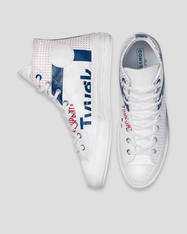 Tenisi Inalti Converse Chuck 70 Tyvek Albi | CV-125CIX