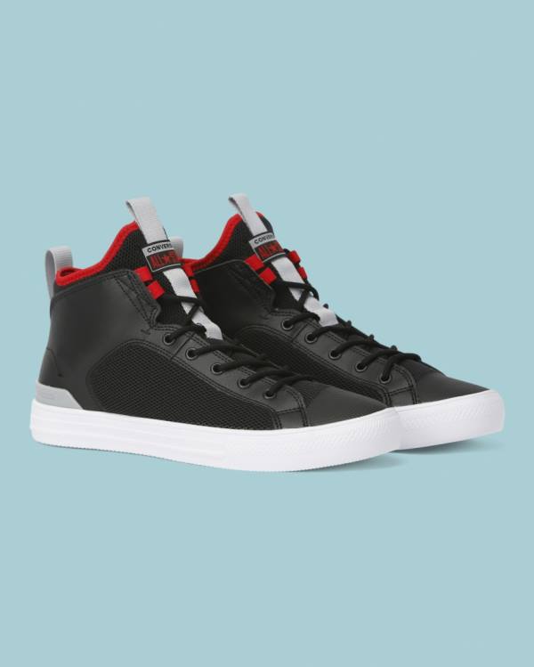 Tenisi Inalti Converse Chuck Taylor All Star Ultra Sintetica Piele Negrii | CV-031XCJ