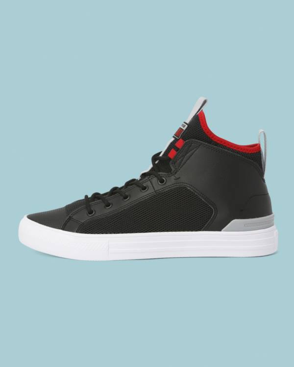 Tenisi Inalti Converse Chuck Taylor All Star Ultra Sintetica Piele Negrii | CV-031XCJ