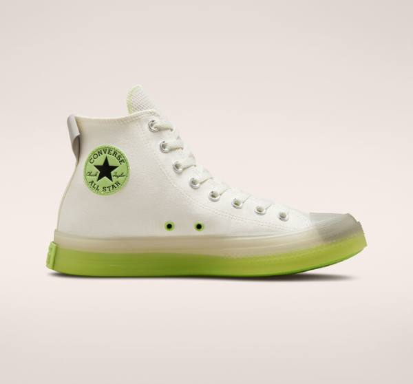 Tenisi Inalti Converse Chuck Taylor All Star CX Crafted Stripes Verzi Deschis | CV-083FJQ