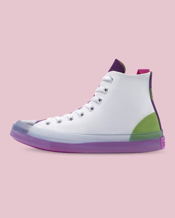 Tenisi Inalti Converse Chuck Taylor All Star CX Blocked Albi | CV-120EJU