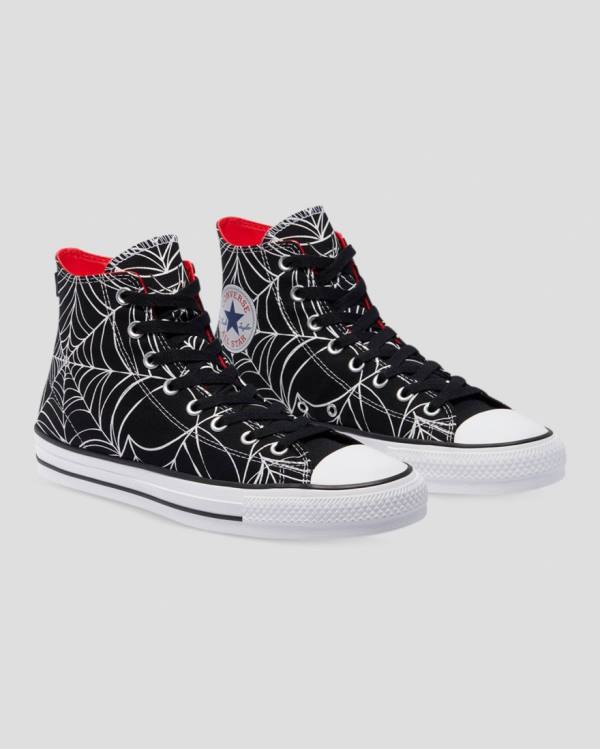 Tenisi Inalti Converse Chuck Taylor All Star Pro Roll Up Negrii | CV-125XTV