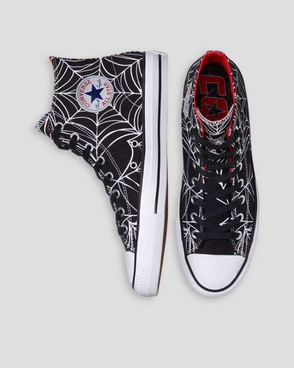 Tenisi Inalti Converse Chuck Taylor All Star Pro Roll Up Negrii | CV-125XTV