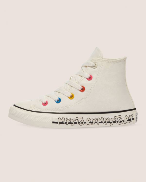 Tenisi Inalti Converse Chuck Taylor All Star My Story Bej | CV-128EHO