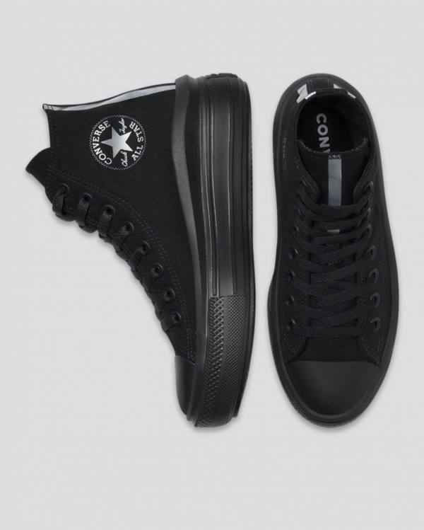 Tenisi Inalti Converse Chuck Taylor All Star Move Festival Platforma Negrii | CV-176WXB