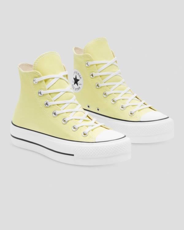 Tenisi Inalti Converse Chuck Taylor All Star Lift Seasonal Colour Galbeni | CV-179AYO