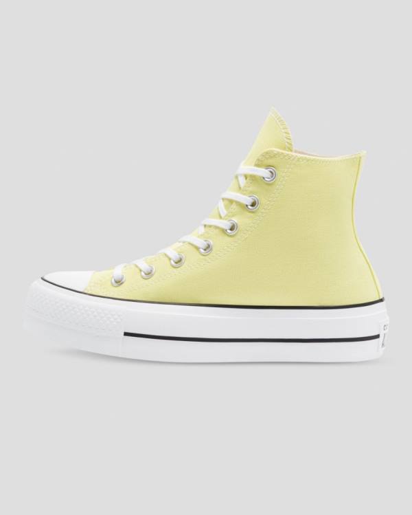 Tenisi Inalti Converse Chuck Taylor All Star Lift Seasonal Colour Galbeni | CV-179AYO