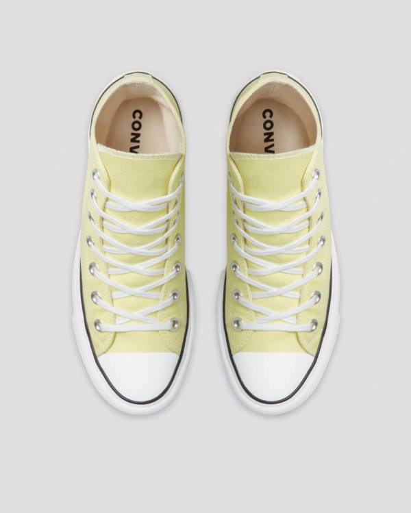 Tenisi Inalti Converse Chuck Taylor All Star Lift Seasonal Colour Galbeni | CV-179AYO