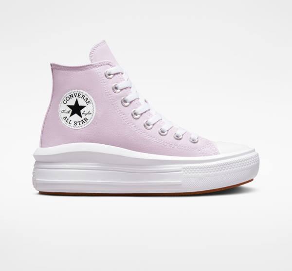 Tenisi Inalti Converse Chuck Taylor All Star Move Platforma Seasonal Color Albi Albi | CV-192GMA