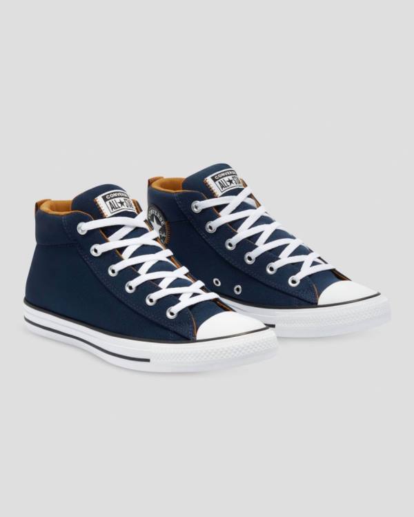 Tenisi Inalti Converse Chuck Taylor All Star Strada Albastri | CV-204WLP