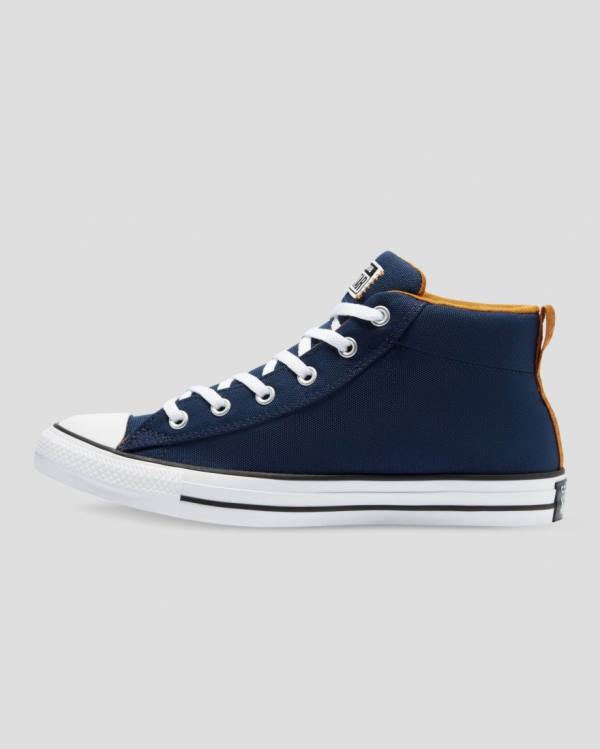 Tenisi Inalti Converse Chuck Taylor All Star Strada Albastri | CV-204WLP