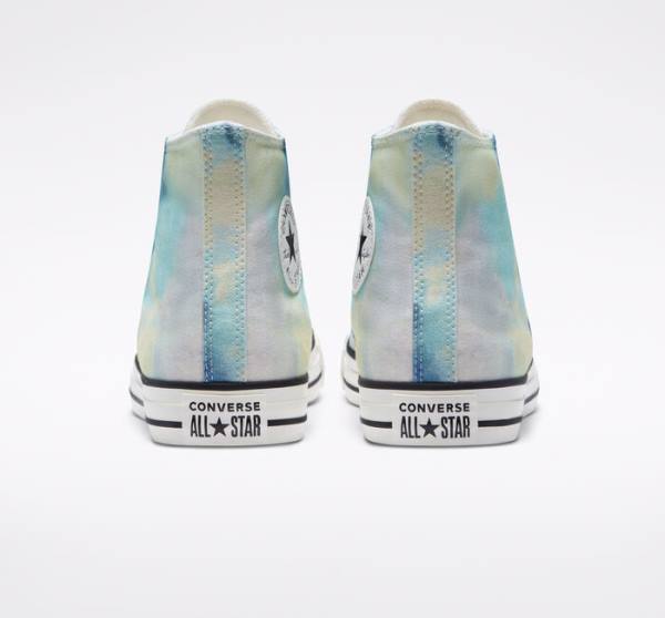 Tenisi Inalti Converse Chuck Taylor All Star Tie-Dye Colorati Negrii | CV-215FCK