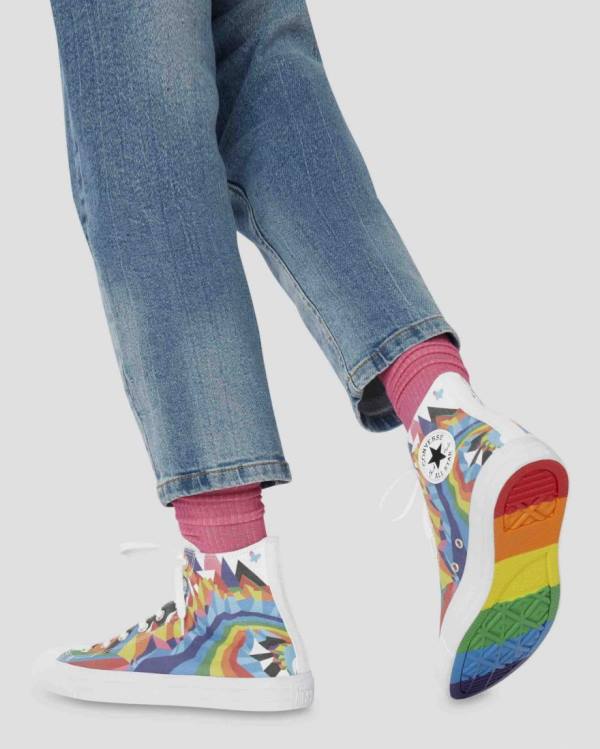 Tenisi Inalti Converse Chuck Taylor All Star Pride Colorati | CV-248ATZ