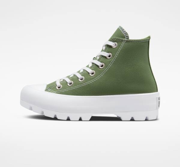 Tenisi Inalti Converse Chuck Taylor All Star Lugged Seasonal Color Albi Negrii | CV-265IDN