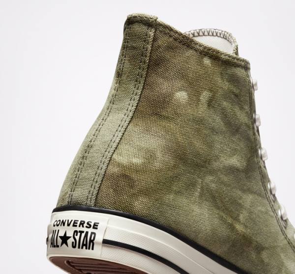 Tenisi Inalti Converse Chuck Taylor All Star Washed Panza Albastru Deschis | CV-275MOI