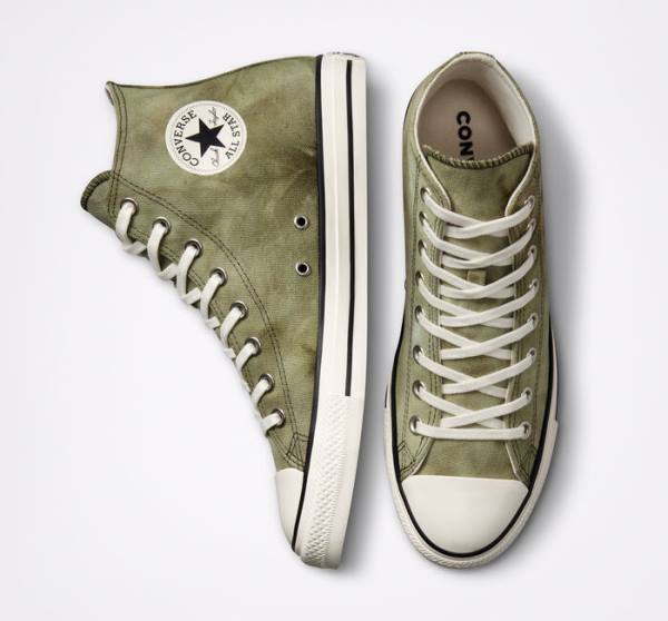 Tenisi Inalti Converse Chuck Taylor All Star Washed Panza Albastru Deschis | CV-275MOI