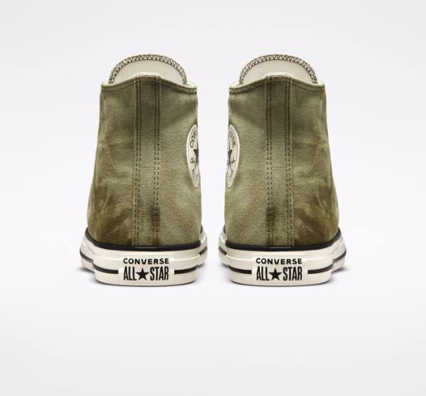 Tenisi Inalti Converse Chuck Taylor All Star Washed Panza Albastru Deschis | CV-275MOI