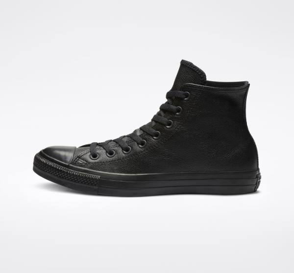 Tenisi Inalti Converse Chuck Taylor All Star Piele Negrii | CV-281CVM