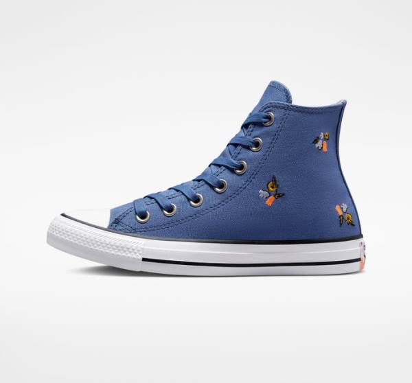 Tenisi Inalti Converse Chuck Taylor All Star We Are Stronger Together Albastri Indigo | CV-387VES