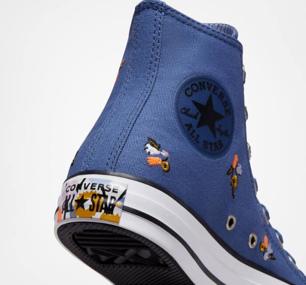 Tenisi Inalti Converse Chuck Taylor All Star We Are Stronger Together Albastri Indigo | CV-387VES