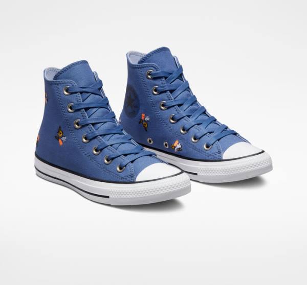 Tenisi Inalti Converse Chuck Taylor All Star We Are Stronger Together Albastri Indigo | CV-387VES