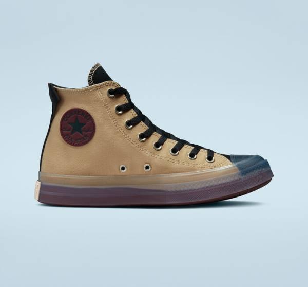 Tenisi Inalti Converse Chuck Taylor All Star CX Stretch Panza Negrii Visinii Inchis | CV-391UJE