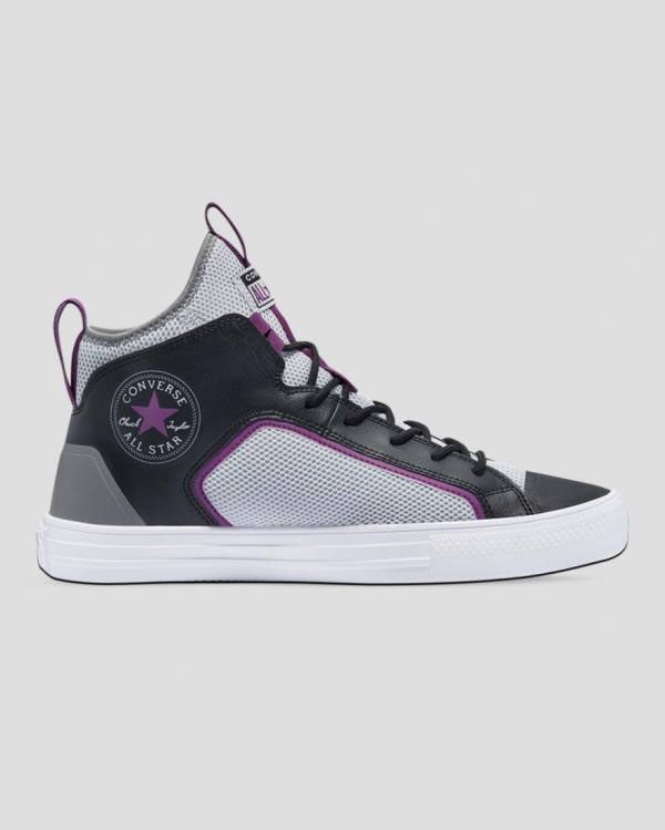 Tenisi Inalti Converse Chuck Taylor All Star Ultra Dramatic Nights Gri Negrii | CV-412FYZ