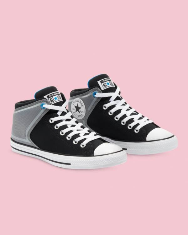 Tenisi Inalti Converse Chuck Taylor All Star High Strada Negrii | CV-431JCR