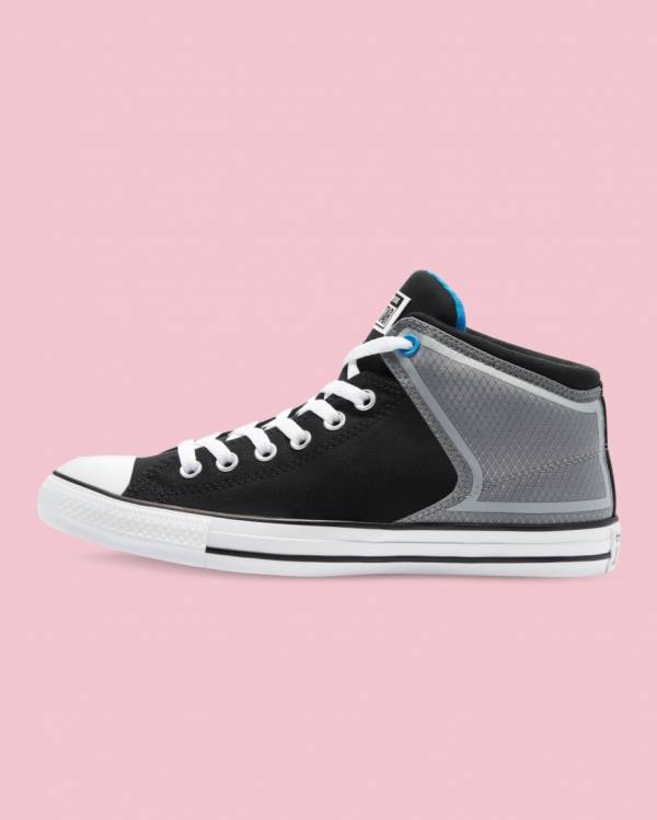 Tenisi Inalti Converse Chuck Taylor All Star High Strada Negrii | CV-431JCR