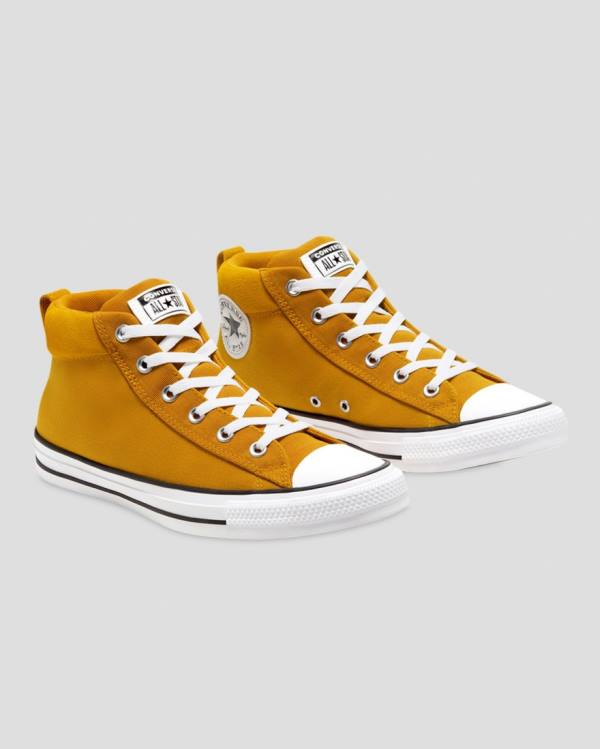 Tenisi Inalti Converse Chuck Taylor All Star Strada Mix And Match Galbeni | CV-452QXT