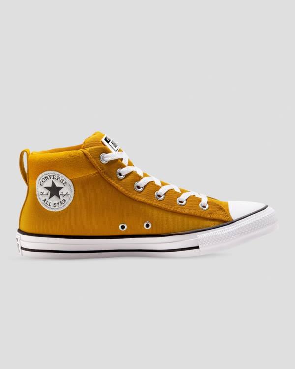 Tenisi Inalti Converse Chuck Taylor All Star Strada Mix And Match Galbeni | CV-452QXT