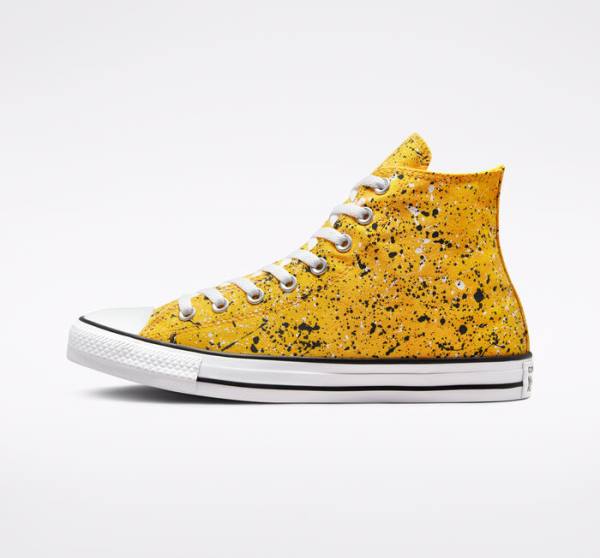 Tenisi Inalti Converse Chuck Taylor All Star Archive Paint Splatter Albi | CV-460AYW