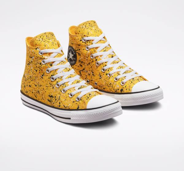 Tenisi Inalti Converse Chuck Taylor All Star Archive Paint Splatter Albi | CV-460AYW