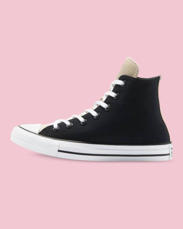 Tenisi Inalti Converse Chuck Taylor All Star Mono Metallic Negrii | CV-528SYD