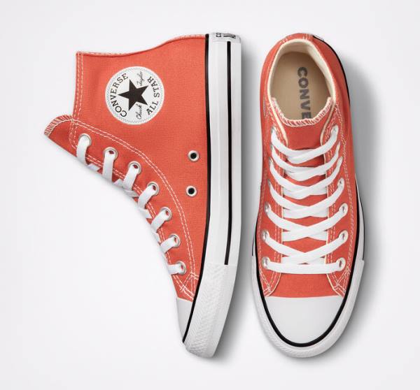 Tenisi Inalti Converse Chuck Taylor All Star Seasonal Color Portocalii | CV-543KCH