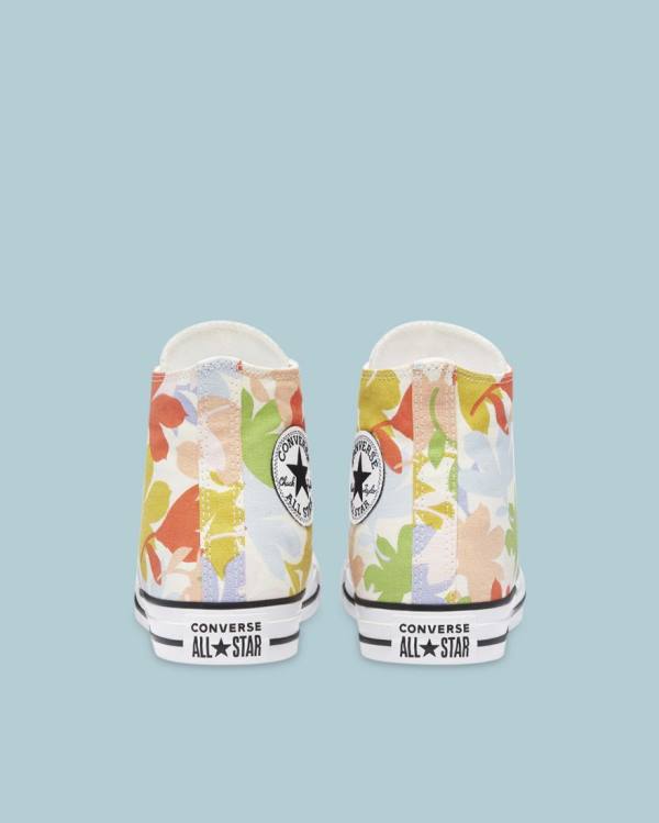 Tenisi Inalti Converse Chuck Taylor All Star Garden Party All Over Bej | CV-561FMT