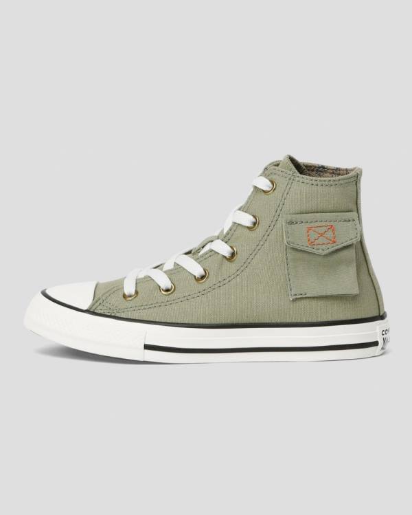 Tenisi Inalti Converse Chuck Taylor All Star Pocket Camp Verzi | CV-563KMC