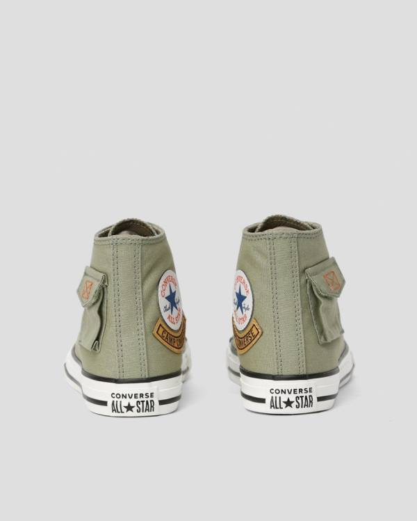 Tenisi Inalti Converse Chuck Taylor All Star Pocket Camp Verzi | CV-563KMC