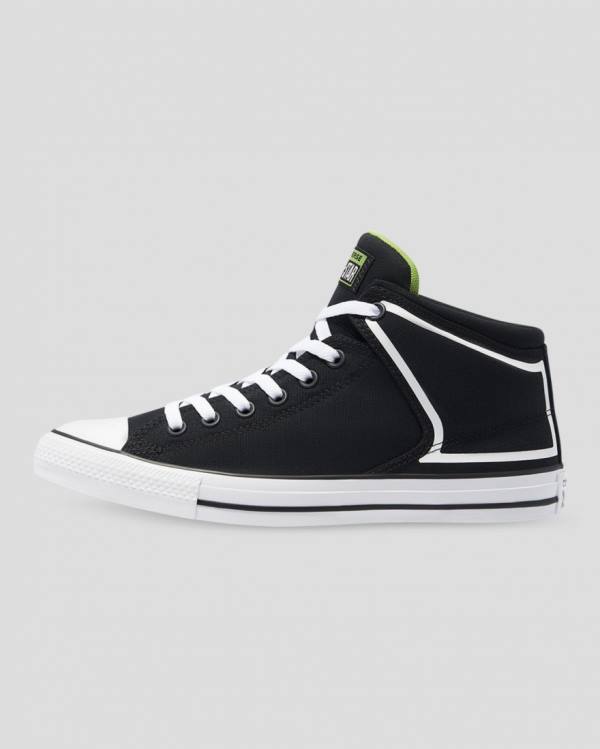 Tenisi Inalti Converse Chuck Taylor All Star High Strada Dramatic Nights Negrii | CV-569DYW