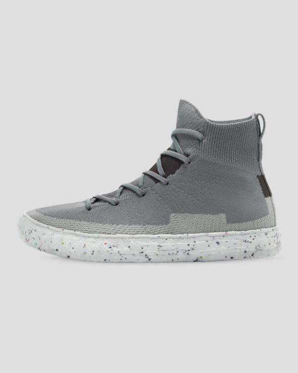 Tenisi Inalti Converse Chuck Taylor All Star Renew Crater Knit Gri | CV-583QRB