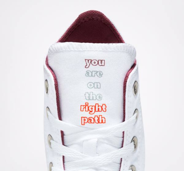 Tenisi Inalti Converse Chuck Taylor All Star You Are On The Right Path Albi | CV-591TOA