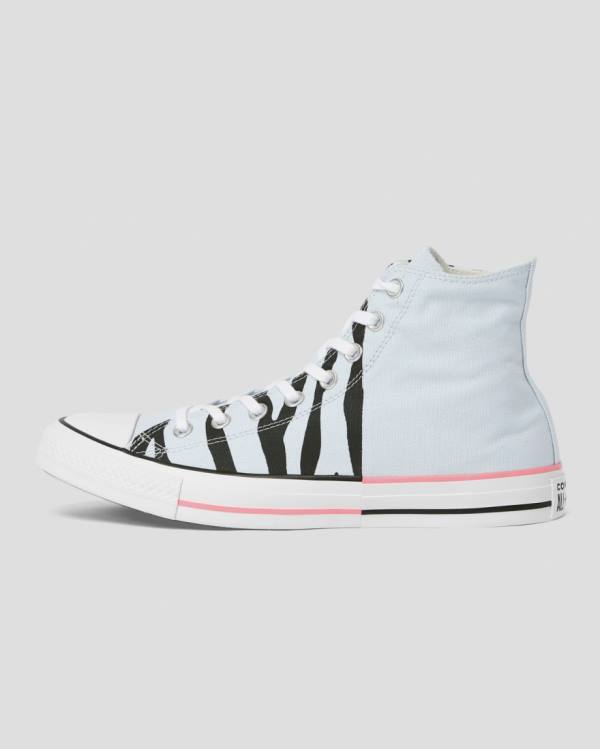 Tenisi Inalti Converse Chuck Taylor All Star Sun Blocked Icon Print Albastri | CV-603MDJ